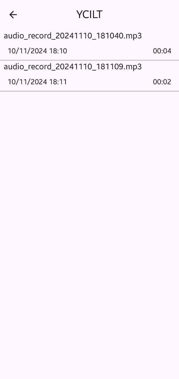 Gestisci i tuoi audio