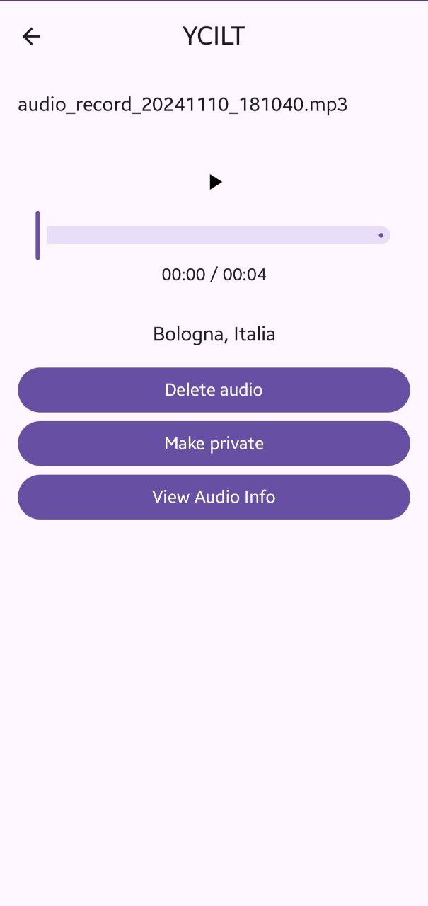 Gestisci i tuoi audio